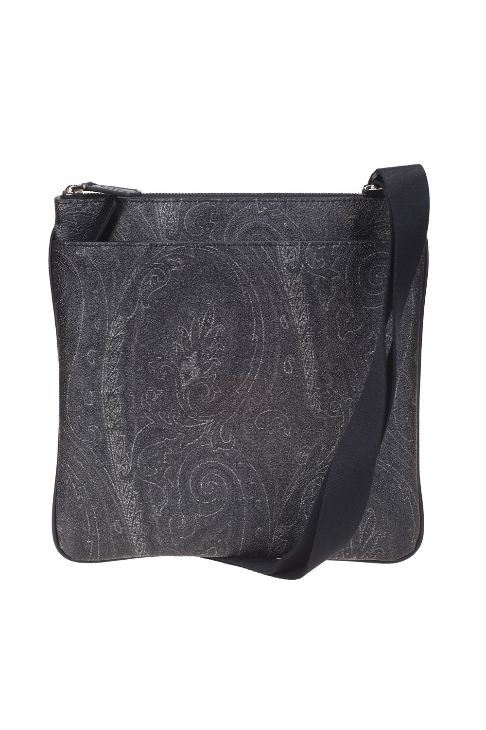 shop ETRO  Tracolla: Etro borsa a tracolla realizzata nell'iconico tessuto Paisley jacquard.
Manico in pelle (altezza: 21 cm).
Tasca interna con cerniera.
Tasca esterna con cerniera.
Chiusura con zip.
Fodera in tessuto logato ETRO, (66% cotone 34% poliestere).
Dimensioni: 26 x 27 cm.
Composizione esterna: 76% cotone 24% poliestere.
Composizione nastro: 95% poliestere 5% poliammide.
Finiture: 100% pelle di vitello.
Made in Italy.. 0H757 8007-0001 number 1018872
